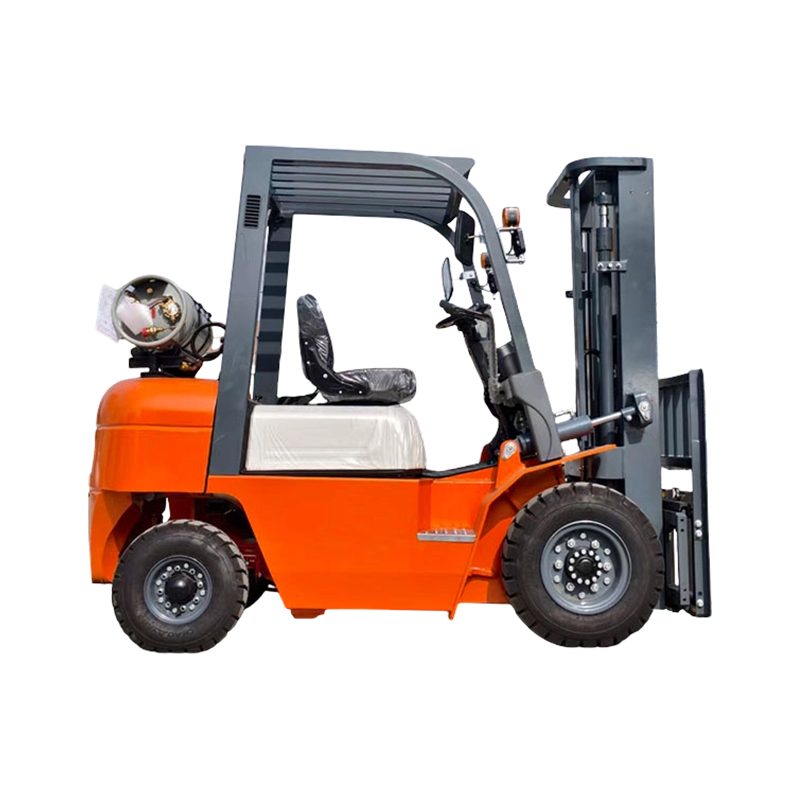 Nissan K25 motor 2 ton gasolgaffeltruck med sidoväxel Nissan K25 motor 2 ton gasolgaffeltruck med sidoväxel